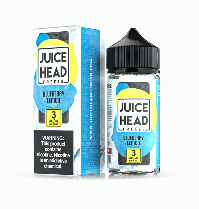 JUICE HEAD EXTRA FREEZE BLUEBERRY LEMON 100ML