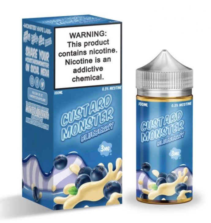 CUSTARD MONSTER BLUEBERRY