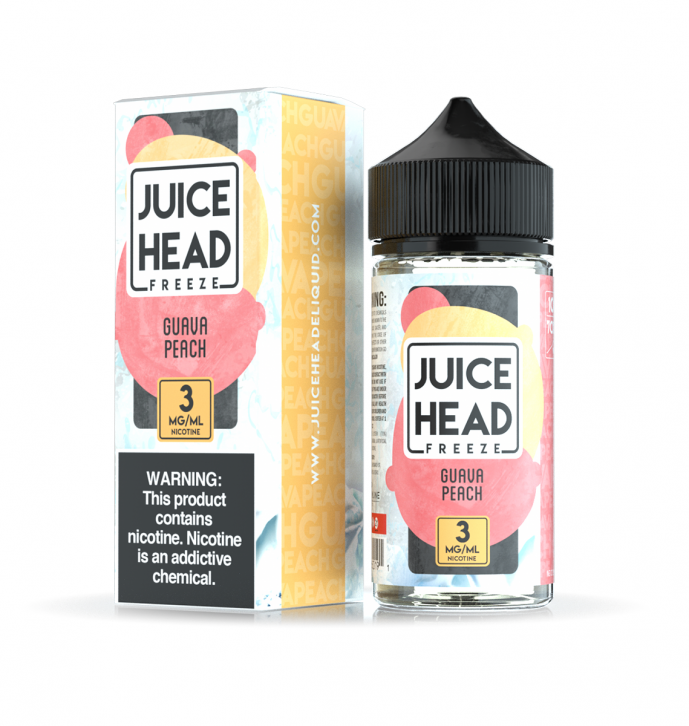 JUICE HEAD FREEZE – GUAVA PEACH 100ML